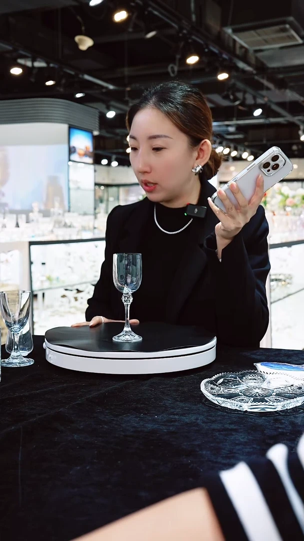 水晶平底款6支白酒杯