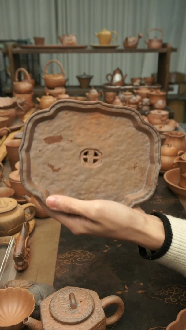 老岩泥原矿料  如意蓄水壶承