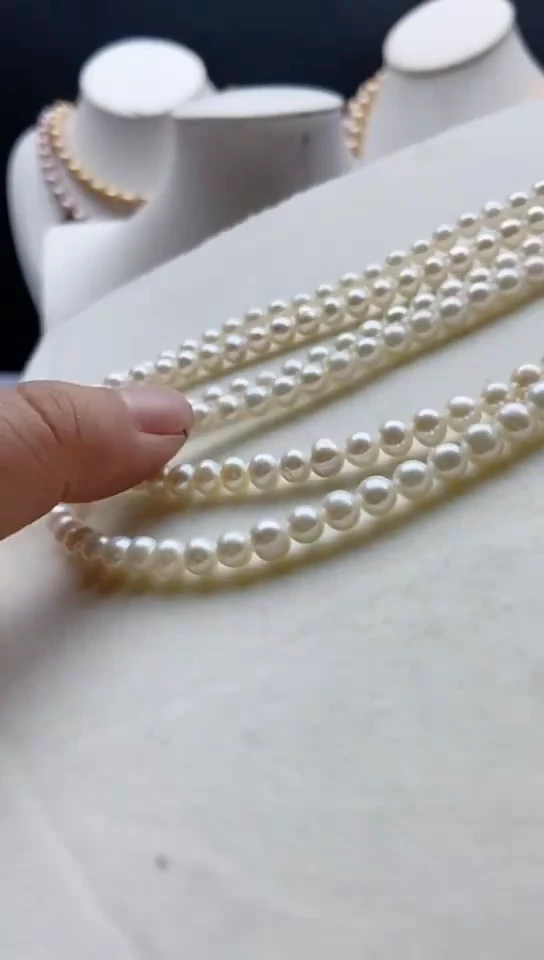 淡水珍珠未镶嵌颈饰1