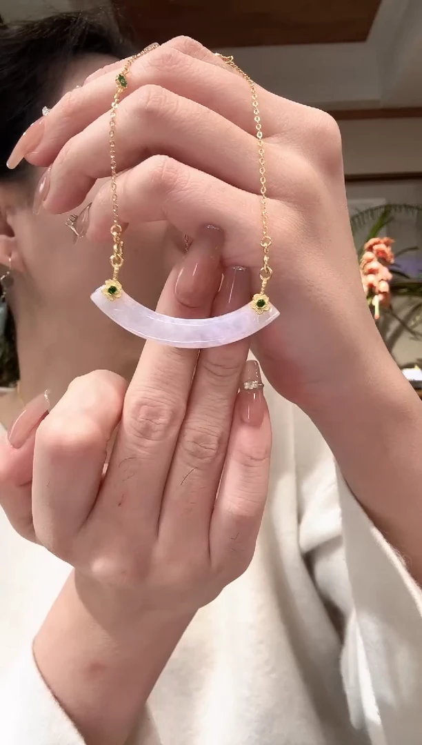 【闪购商品】翡翠颈饰未镶嵌国风