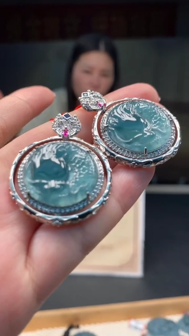 颈饰未镶嵌翡翠多样性发货【只发一件】*q5