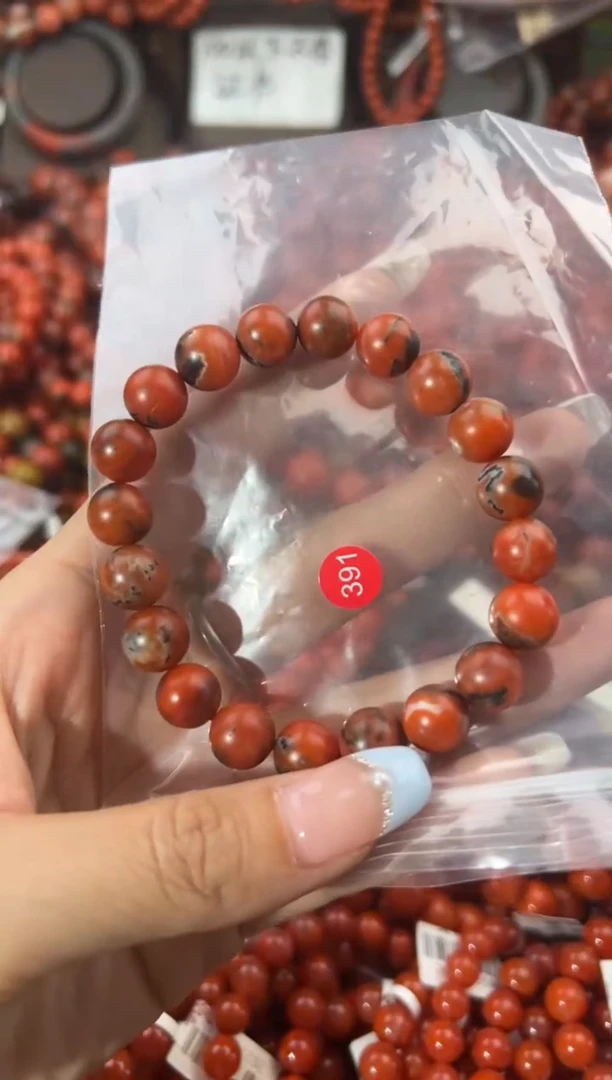 未镶嵌手串南红玛瑙10+