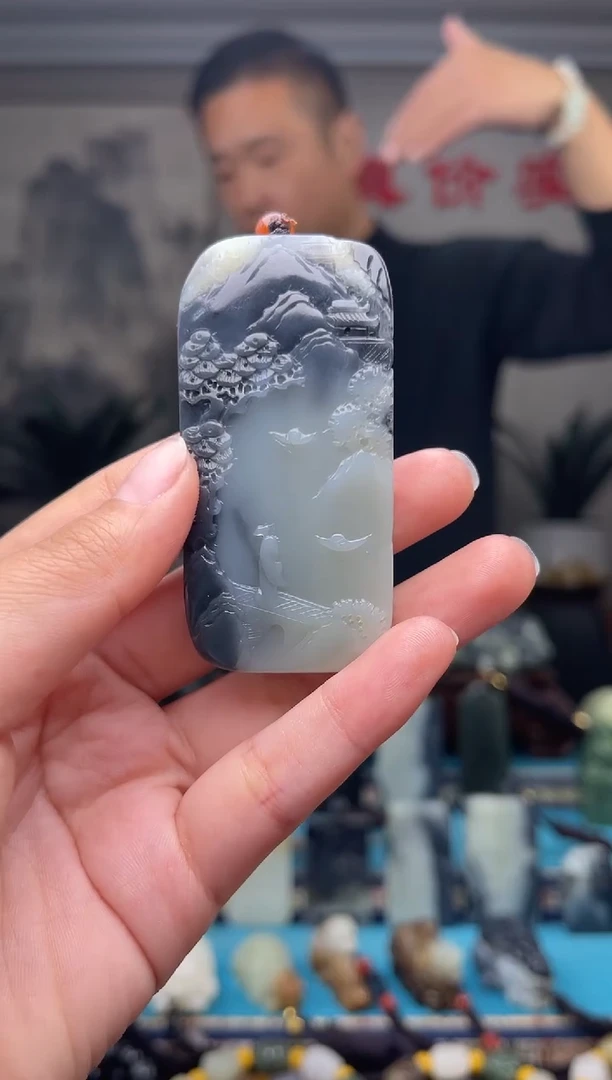 未镶嵌和田玉挂件1