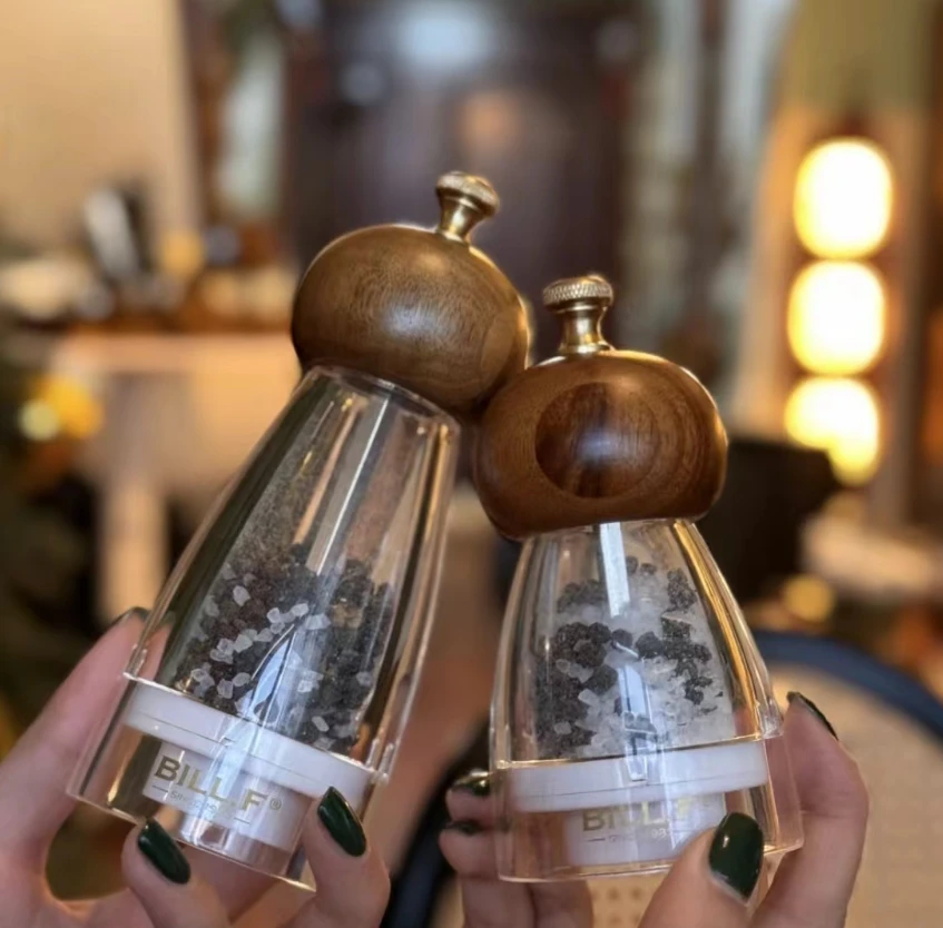 相思木材质胡椒研磨器撒粉器
