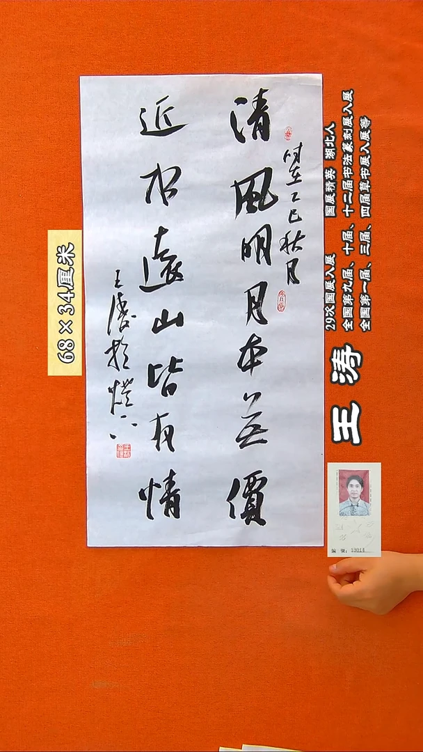 书法186R王涛书法作品