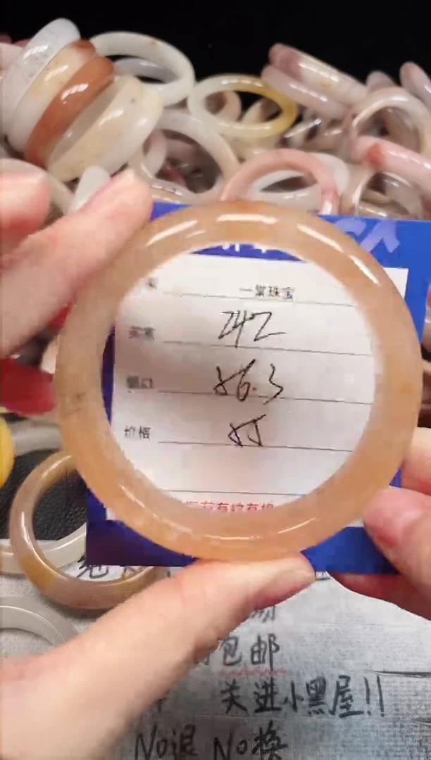 未镶嵌手镯石英质玉242