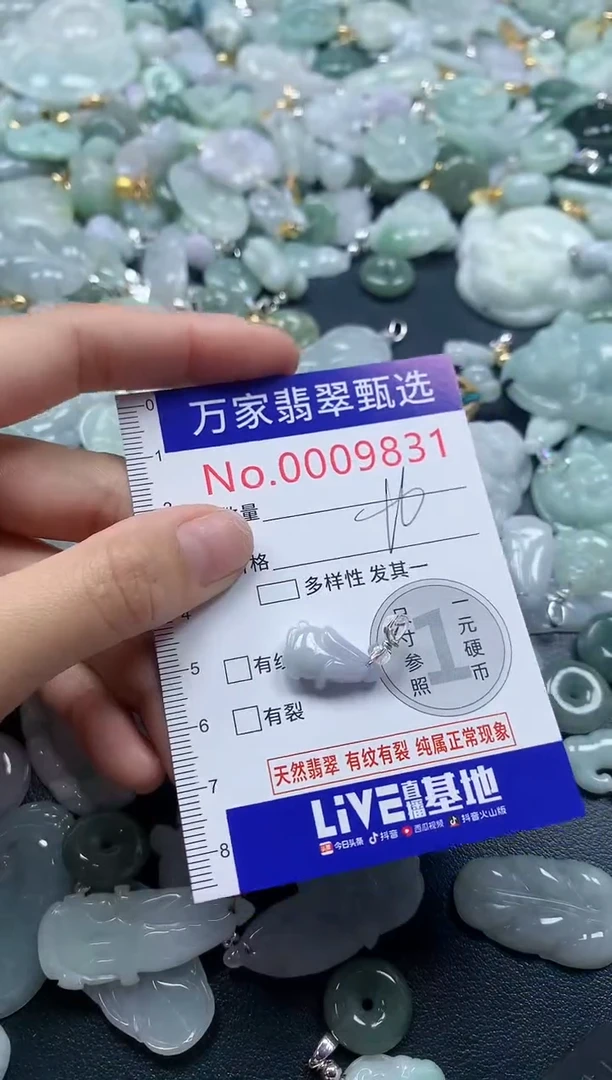 吊坠(不含链)未镶嵌翡翠9831