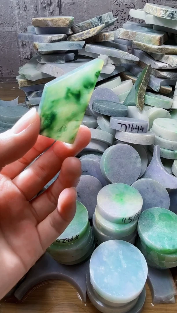 裸石翡翠天然翡翠A货玉 南 426