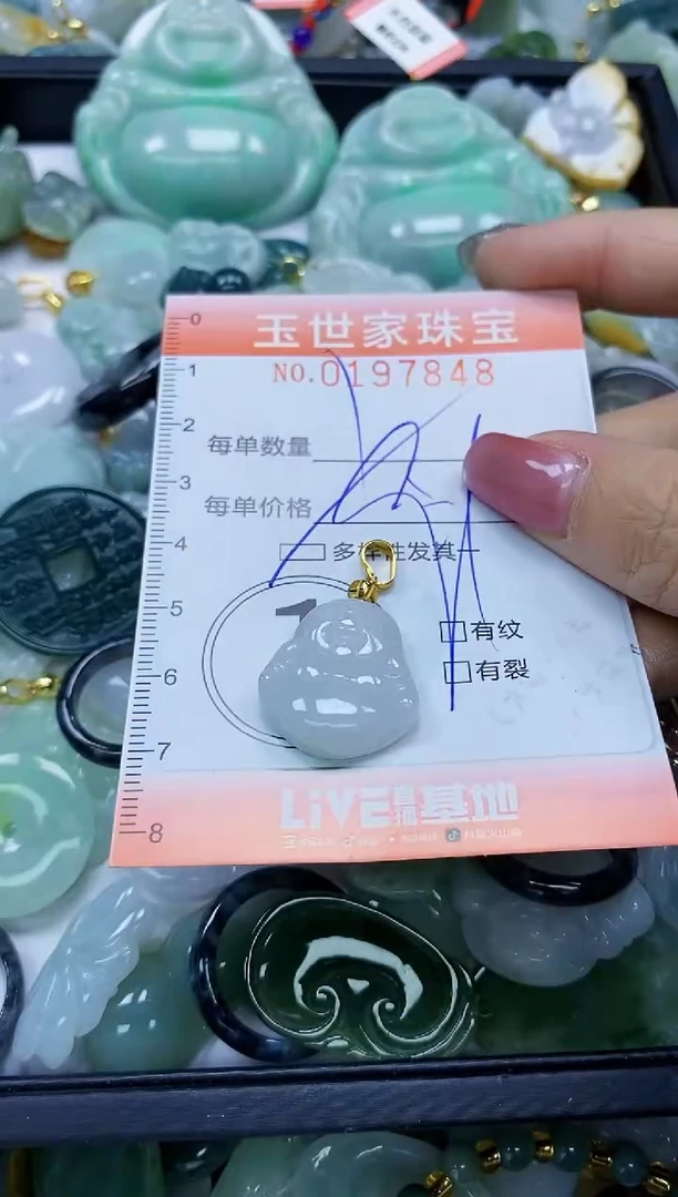 【闪购商品】翡翠颈饰未镶嵌闪购0197848多样性发其一