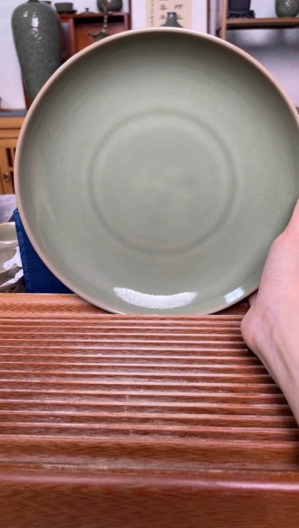 【闪购商品】其他青瓷素面壶承 微瑕福利