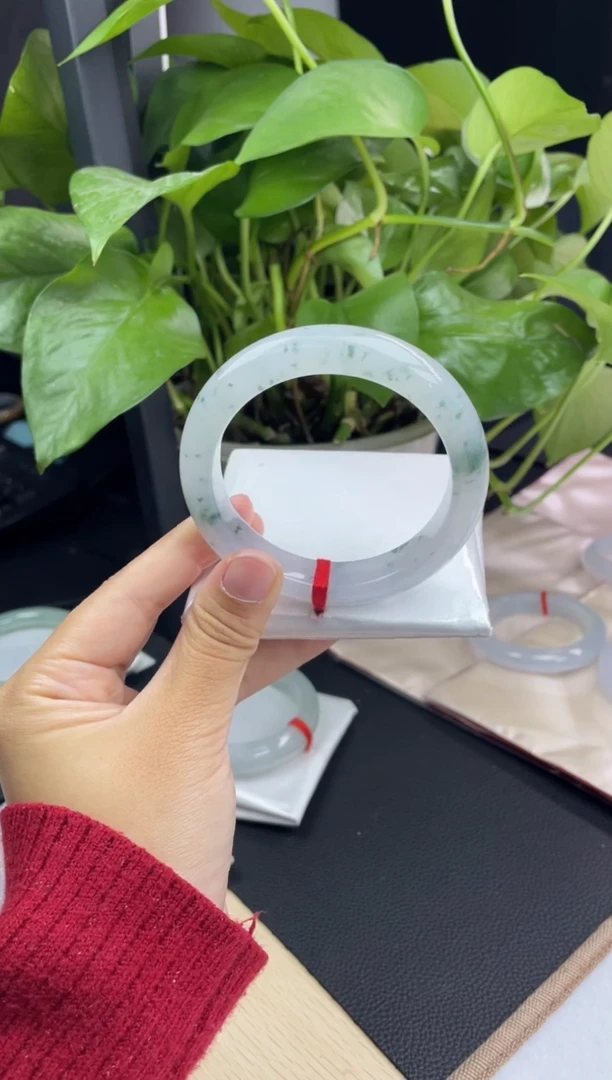 未镶嵌30#定制翡翠天然A货翡翠手镯56-58圈口