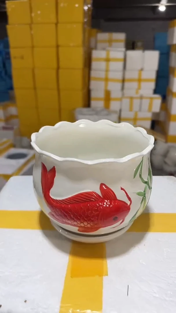 高温陶瓷花盆+A3