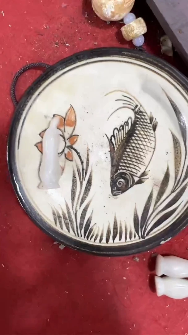 瓷片手工，手绘，陶瓷1