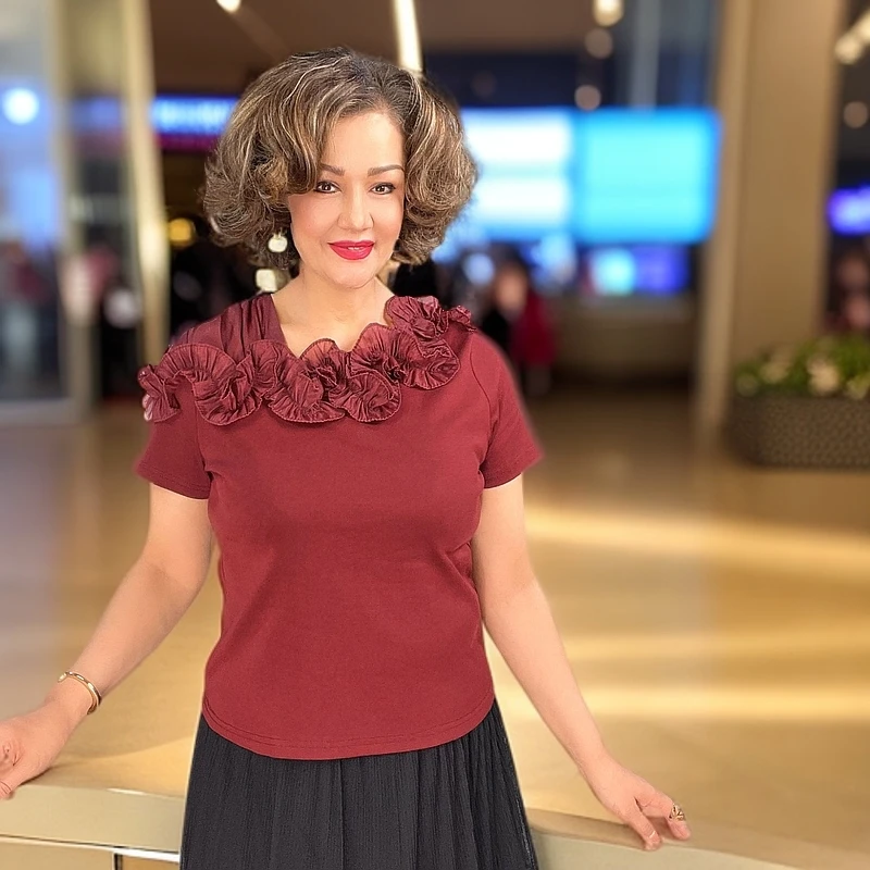 【包邮】棉洋气显瘦百搭百搭夏季气质体恤#9115