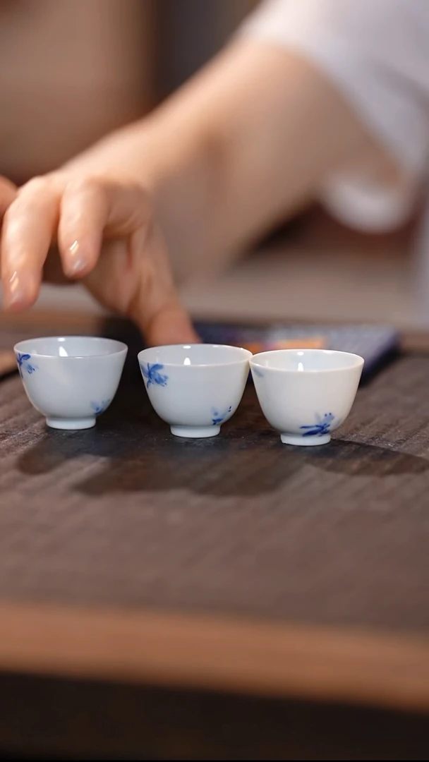 茶盏江子011杯子（三只）