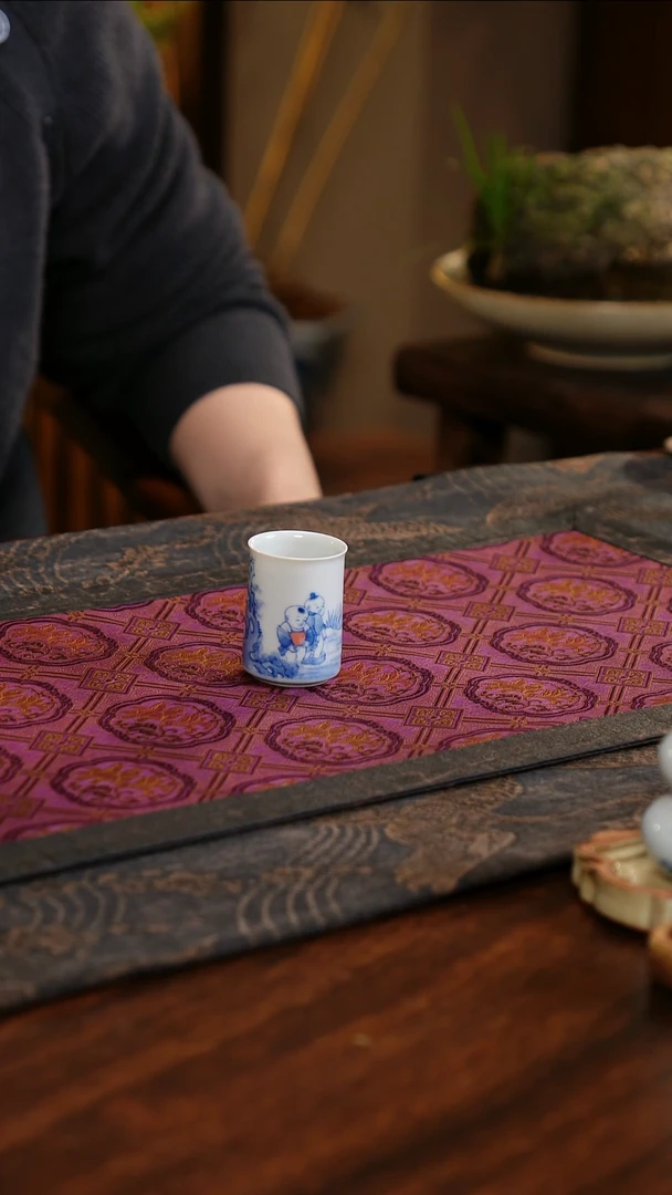 【闪购商品】杯子聚澜堂童趣灵石拇指闻香杯