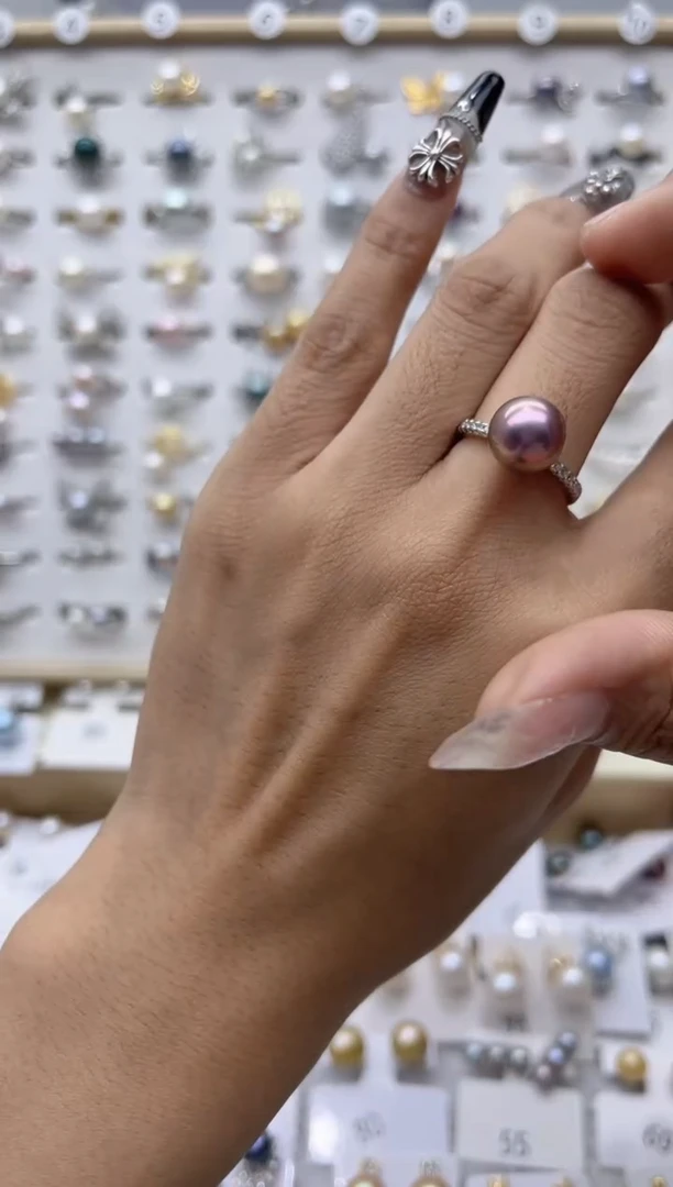 【闪购商品】淡水珍珠戒指合金158