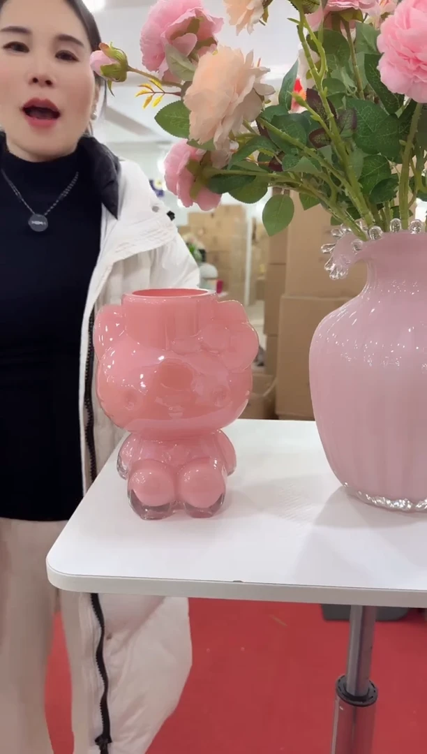 【闪购商品】无铅玻璃洛芙花器-n-早24