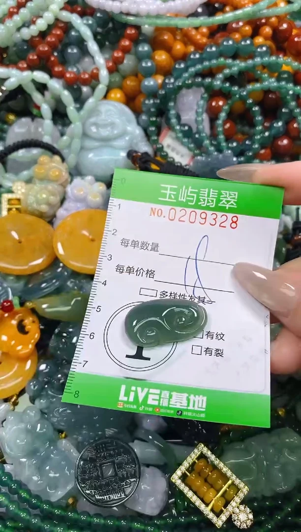 颈饰未镶嵌翡翠闪购0209328