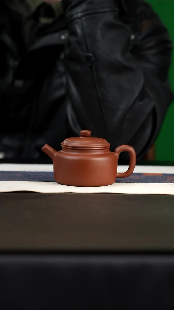 茶壶紫砂底槽青德中，160cc