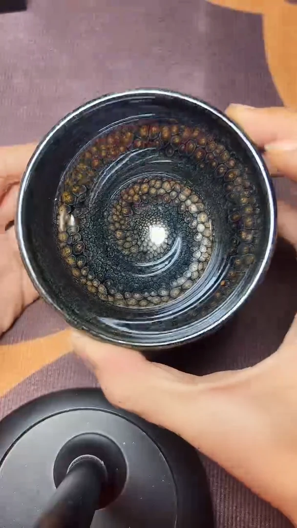 茶盏名家朱志雄建盏32