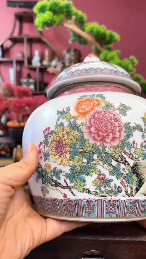 【闪购商品】编号163-花鸟圆罐普e-妍妍批发清