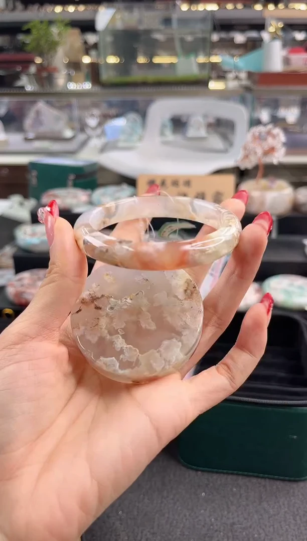 未镶嵌手镯石英质玉58圈口（赠品镯心）s986264