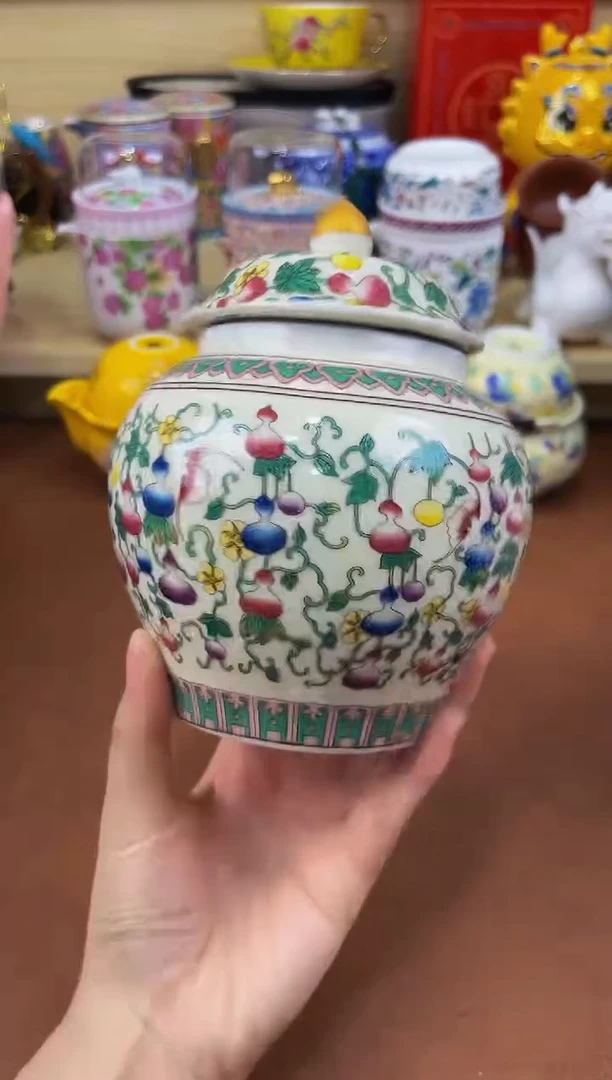 陶瓷茶具摆件旅行套组