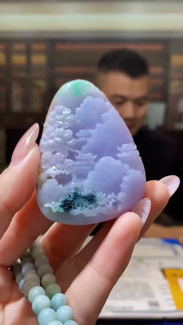 未镶嵌定制翡翠HM翡翠毛货HZ-36