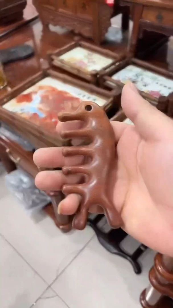 木大号海豚按摩梳