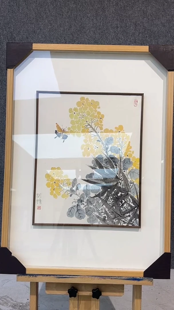 国画邹训精-1.2平尺-国画作品