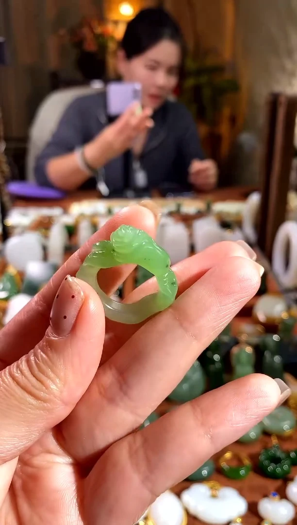 未镶嵌戒指和田玉15-16