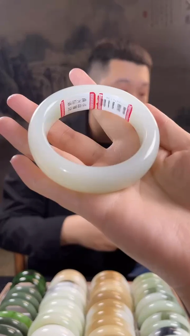 未镶嵌手镯和田玉58圈口