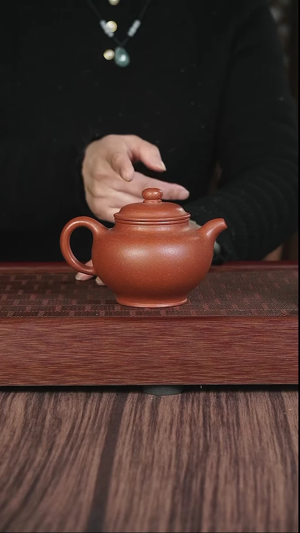 【闪购商品】紫砂茶壶红降坡  掇只