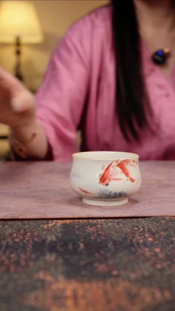 杯景德镇陶瓷杯碗柴烧多人