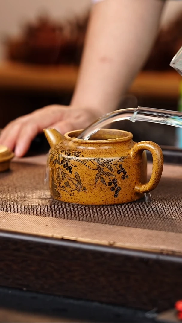茶杯紫砂原矿紫砂壶