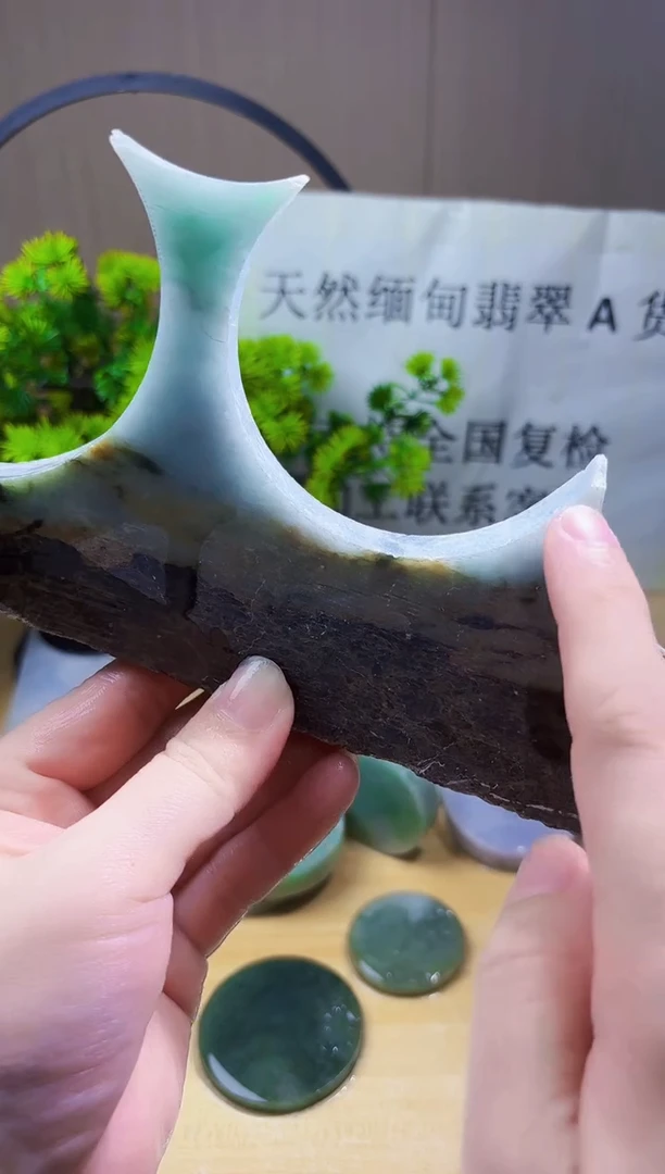 颈饰未镶嵌翡翠翡翠A货 丹800