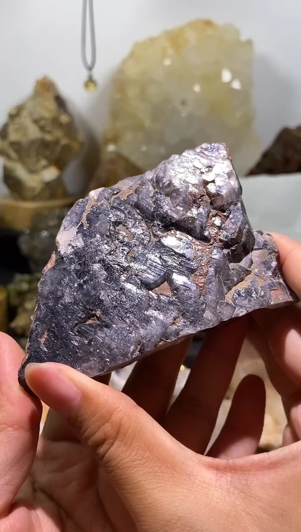 水晶珠宝半成品未镶嵌36号 476克黑水晶摆件