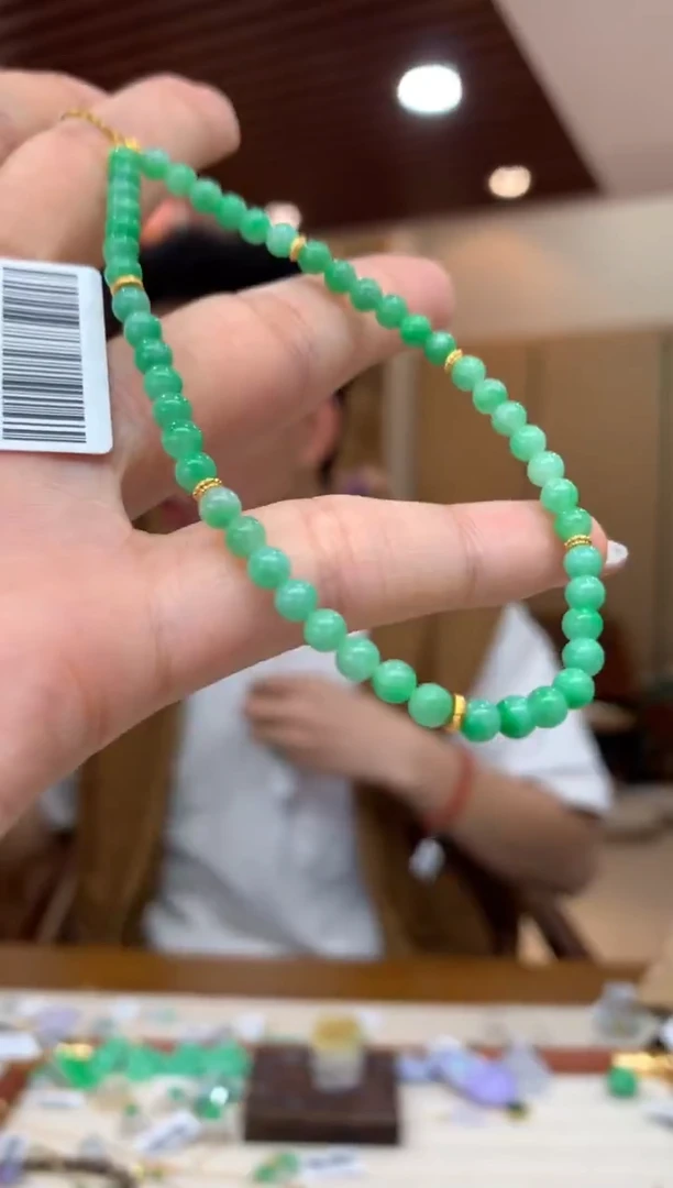 未镶嵌手串翡翠手串