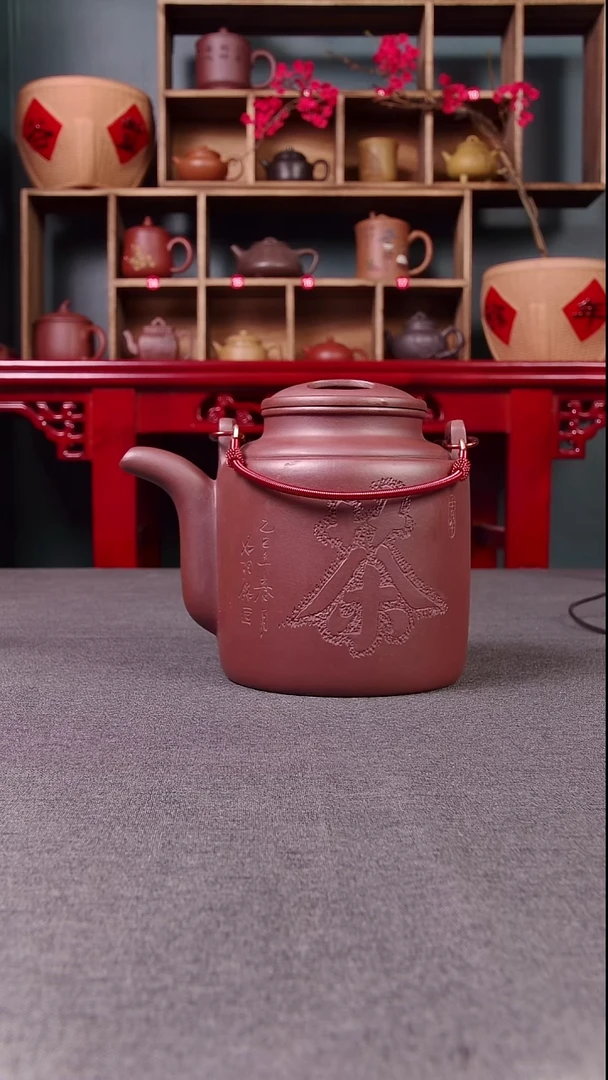 茶壶紫砂宜兴紫砂壶泥为媒紫砂