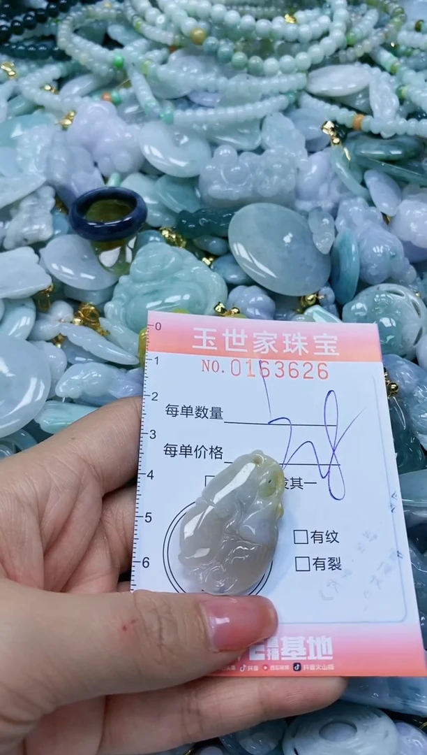 【闪购商品】翡翠颈饰未镶嵌闪购0163626