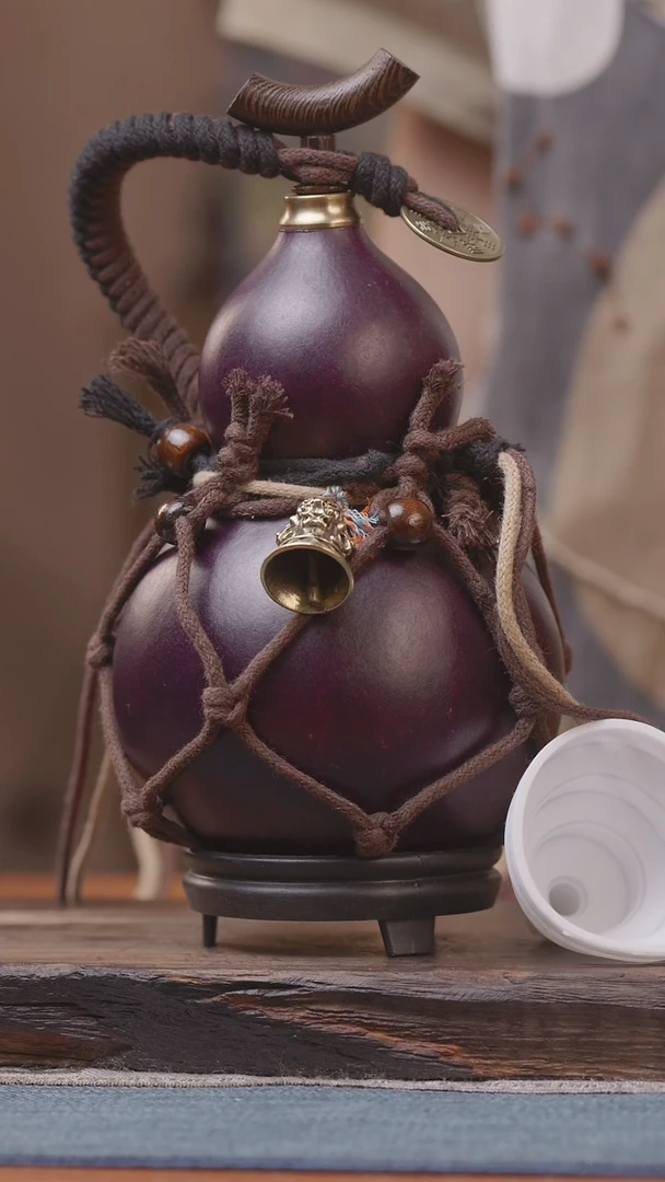 1717号精品大漆葫芦防腐防渗装水茶酒