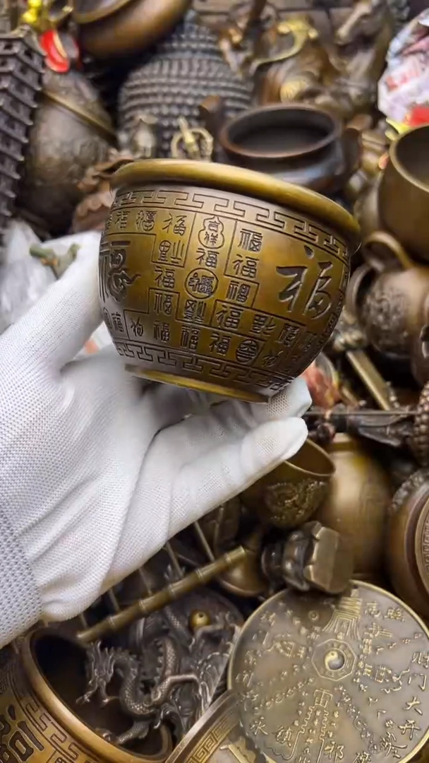 精美铜器，点击下单