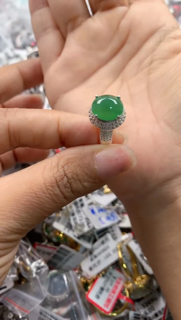 未镶嵌戒指翡翠555    7