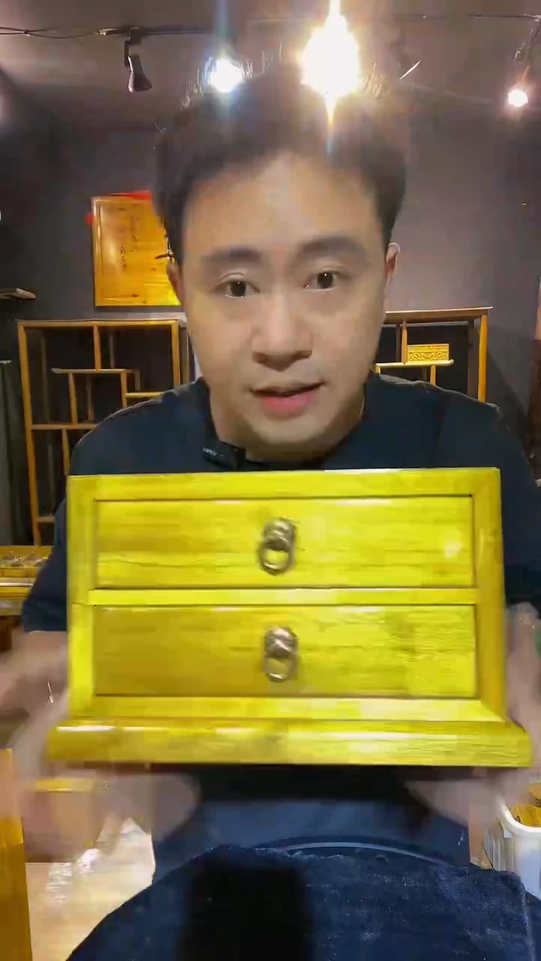 木金丝楠木制品双抽