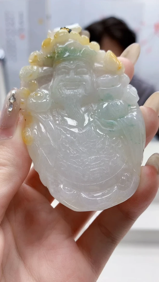 未镶嵌定制翡翠5060jw-毛货挂件146