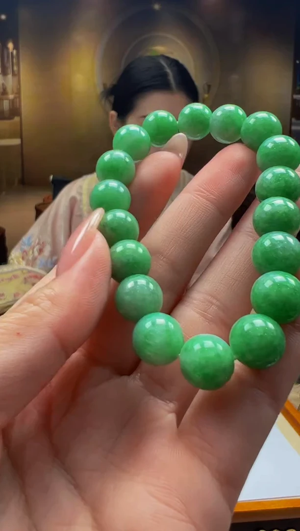 翡翠未镶嵌颈饰G2025-4-17-16