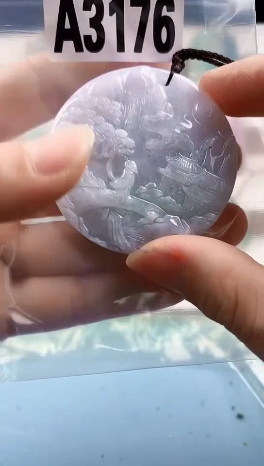 翡翠未镶嵌颈饰天然翡翠吊坠挂件