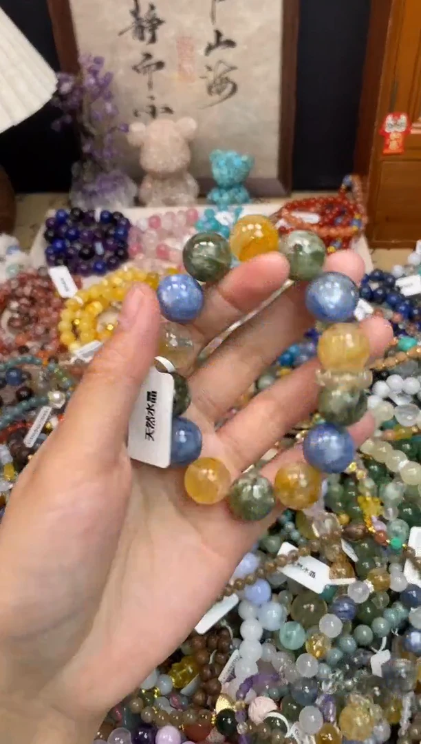 未镶嵌手链水晶543