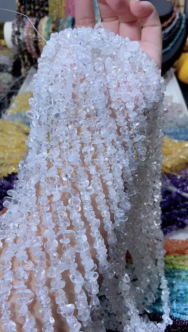 未镶嵌珠宝半成品水晶白水晶